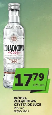 Wódka Żołądkowa Czysta De Luxe promocja w Groszek