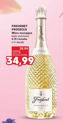 Wino musujące białe wytrawne Freixenet Prosecco promocja w Kaufland