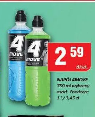 Napój 4Move promocja w Chorten
