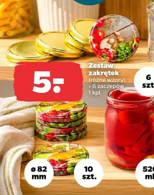 Zestaw zakrętek Altom Design 10-pak ø82 mm promocja w Netto