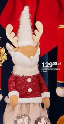 Renifer dekoracyjny Joyful Xmas promocja w Empik