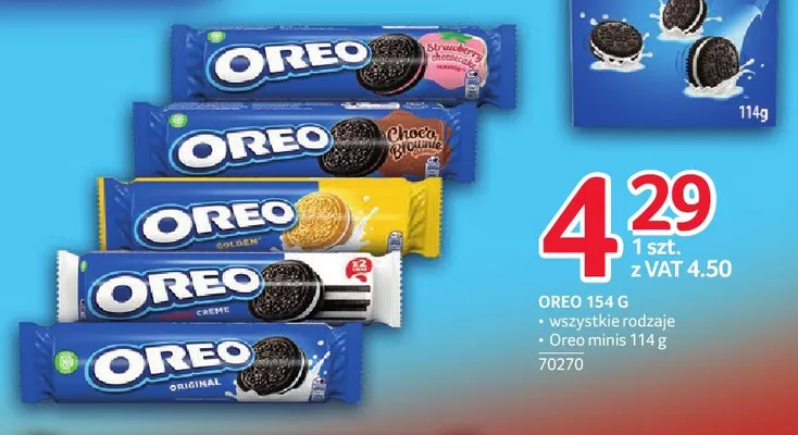 Ciastka Oreo Strawberry Cheesecake promocja w Selgros