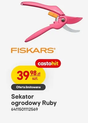 Sekator ogrodowy Ruby promocja w Castorama