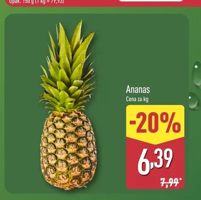 Ananas promocja w Aldi