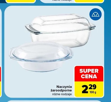 Naczynia żaroodporne promocja w Carrefour