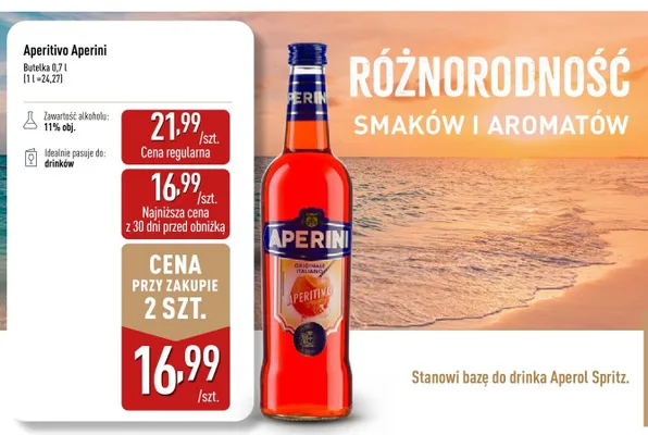 Aperitivo Aperini promocja w Aldi