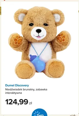 Niedźwiadek brunatny zabawka interaktywna Dumel Discovery promocja w Smyk