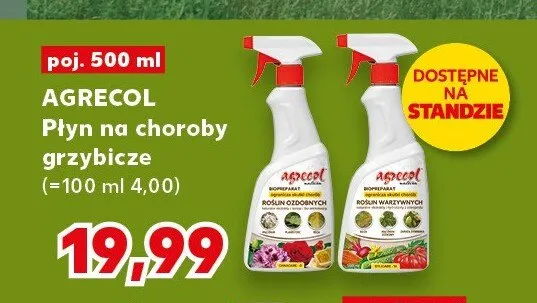 Płyn na choroby grzybicze AGRECOL promocja w Kaufland