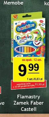 Flamastry Bambino 12-pak promocja w Gram Market