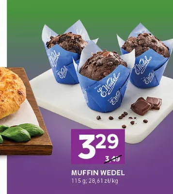 Muffin E.Wedel promocja w Stokrotka