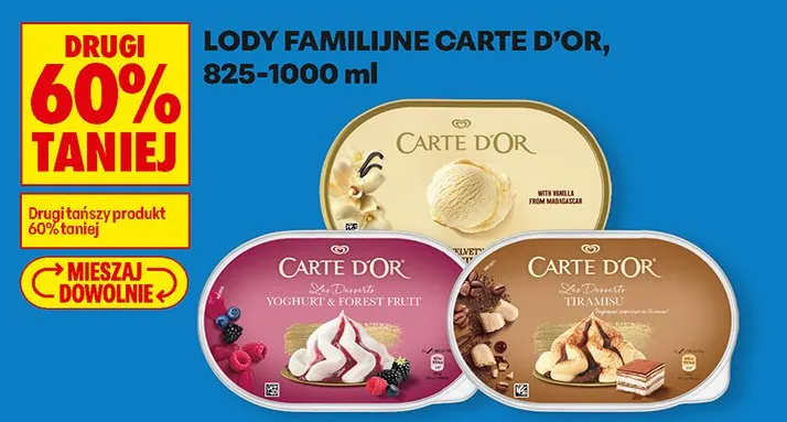 Lody promocja w Biedronka