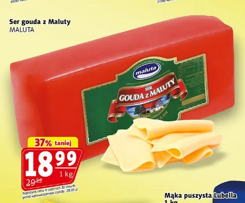 Ser Gouda z Maluty promocja w Prim Market