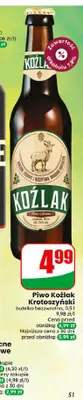 Piwo Koźlak Krotoszyński promocja w Dino