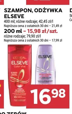 Odżywka Elseve promocja w Stokrotka