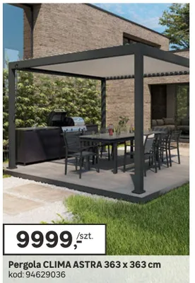 Pergola CLIMA ASTRA 363 x 363 cm promocja w Leroy Merlin