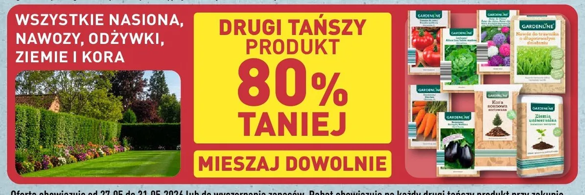 Nawóz do trawnika o długotrwałym działaniu promocja w Aldi