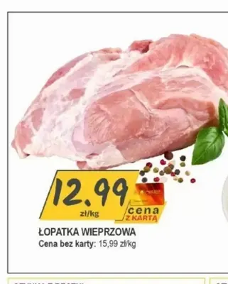 Łopatka wieprzowa promocja w Słoneczko