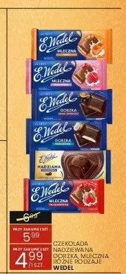 Czekolada E.Wedel Mleczna promocja w Wafelek