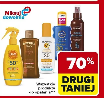 Produkty do opalania NIVEA SUN promocja w Carrefour