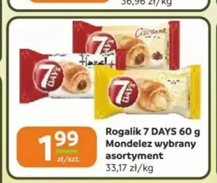 Rogalik 7 DAYS 60g promocja w Gama
