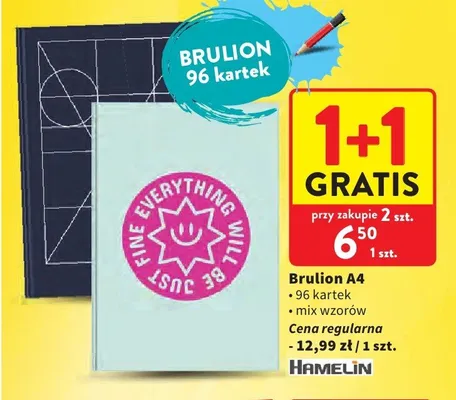 Brulion A4 Hamelin promocja w Intermarche