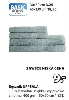 Ręcznik Uppsala promocja w Jysk