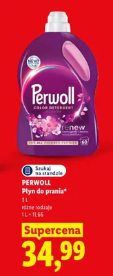 Płyn do prania Perwoll promocja w Lidl