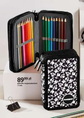 Piórnik z wyposażeniem Paperdot Panda Style promocja w Empik