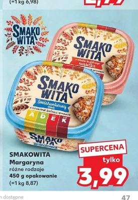 Margaryna Smakowita promocja w Kaufland