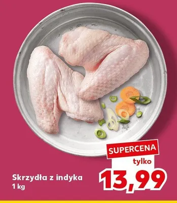 Skrzydła z indyka promocja w Kaufland