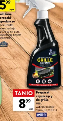 Preparat czyszczący do grilla mill wybrane rodzaje promocja w Intermarche
