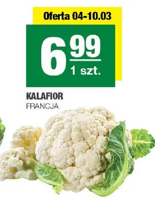Kalafior promocja w SPAR
