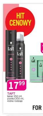 Pianka do włosów Taft promocja w Drogerie Polskie