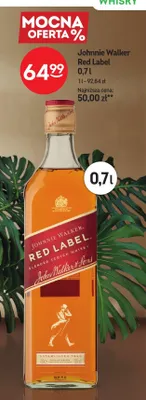 Whisky Johnnie Walker Red Label promocja w Żabka