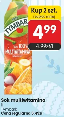 Sok multiwitamina promocja w Market Point