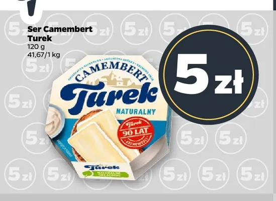 Ser camembert Turek promocja w Netto