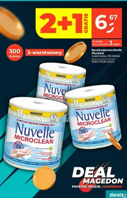 Ręcznik papierowy 3-warstwowy promocja w Dealz