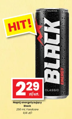 Napój energetyzujący Black Classic promocja w emma MARKET