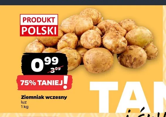 Ziemniak wczesny luz promocja w Netto
