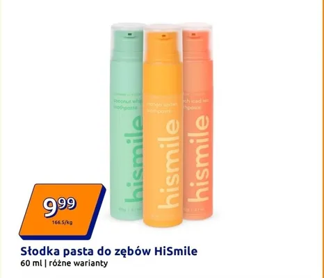 Pasta do zębów HiSmile 60 ml różne warianty promocja w Action