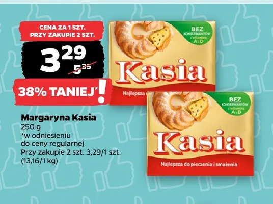 Margaryna Kasia promocja w Netto