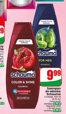 Szampon do włosów Schauma For Men promocja w Dino