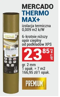 Podkład Mercado Thermo Max+ izolacja termiczna promocja w Merkury Market