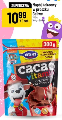Napój kakaowy w proszku Gellwe promocja w POLOmarket