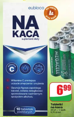 Tabletki na kaca Eubioco promocja w Dino
