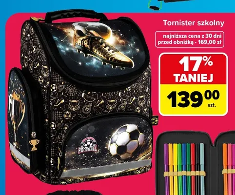 Tornister szkolny promocja w Carrefour