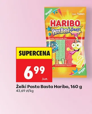 Żelki Pasta Basta Sauer promocja w Biedronka