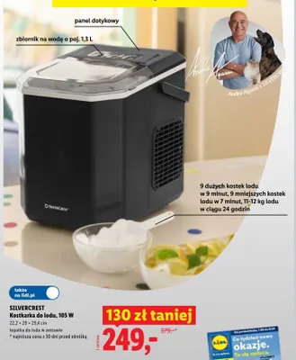 Kostkarka do lodu Silvercrest promocja w Lidl