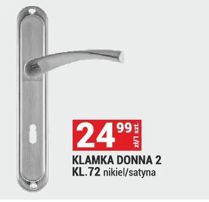 KLAMKA DONNA 2 KL.72 promocja w Merkury Market