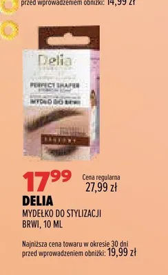 Mydłko do stylizacji brwi Delia Perfect Shaper promocja w Drogerie Natura